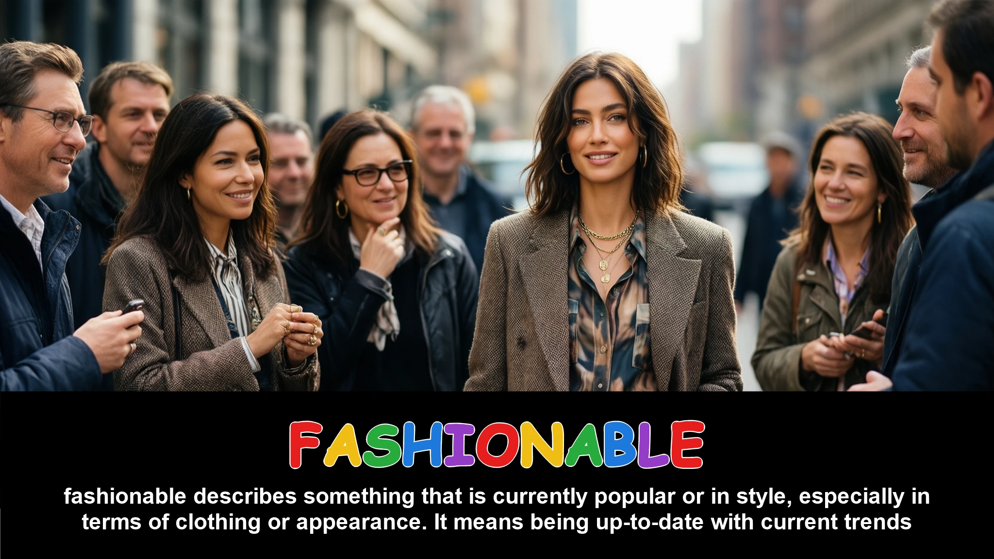 English Illustration for fashionable